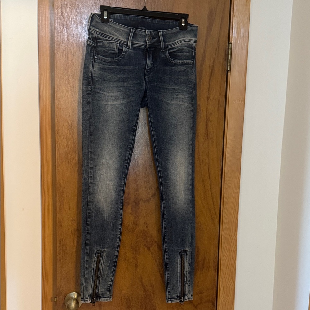 Women’s G-Star Lynn Mid-Rise Skinny Jeans